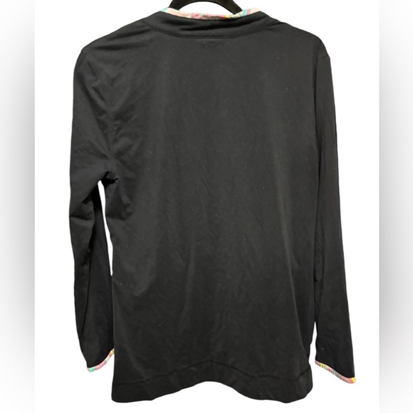 LILLY PULITZER women’s size large Athletic 1/2 zip jacket - Picture 2 of 4